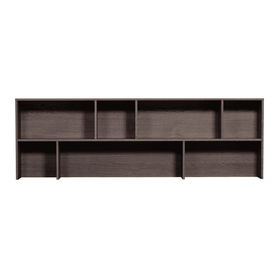 WOOOD Opzetkast 'New Gravure' t.b.v. Dressoir 'New Gravure', Essen, kleur Espresso afbeelding 1