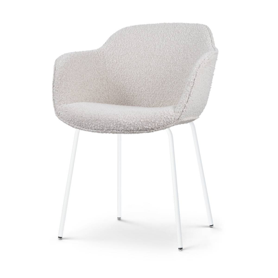 Eetkamerstoel Nora-Mare bouclé | Nolon afbeelding 1
