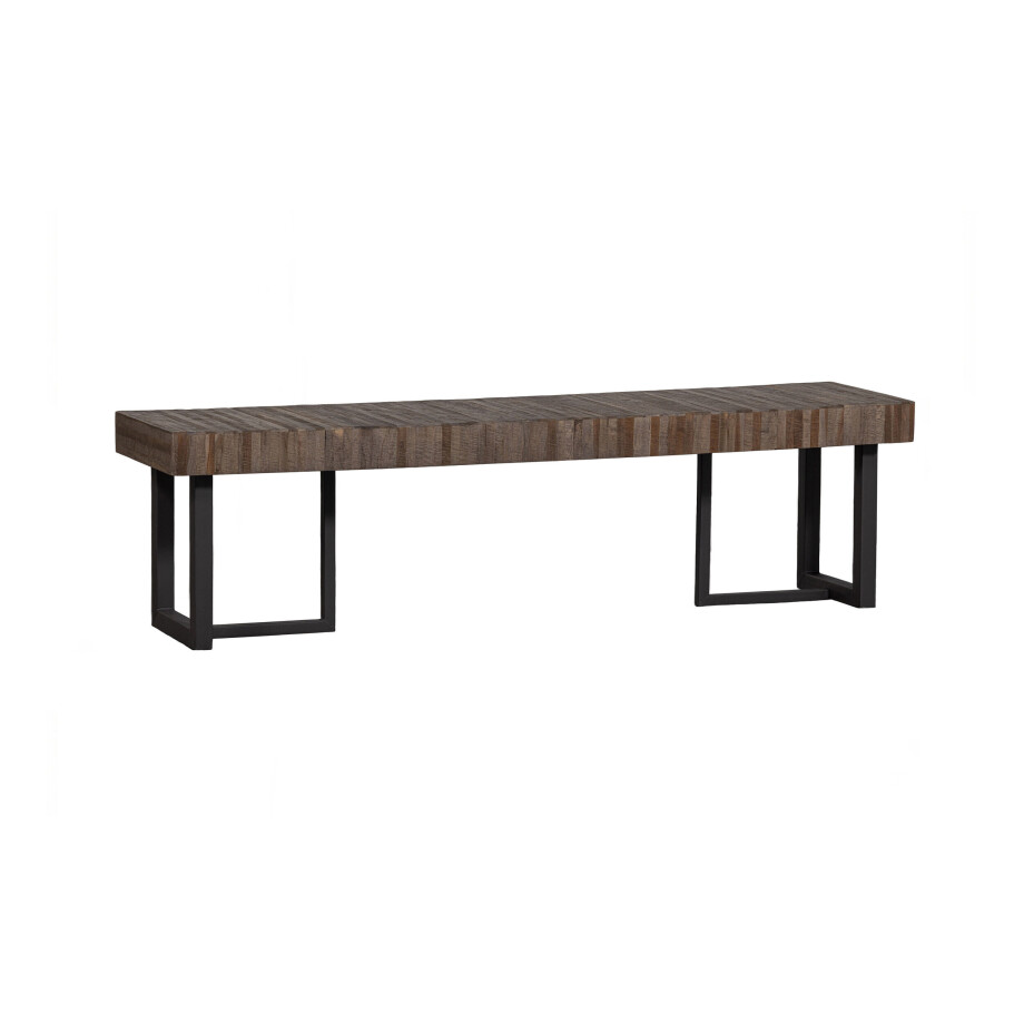 WOOOD Eetkamerbank 'Maxime' Teakhout, 160cm afbeelding 1