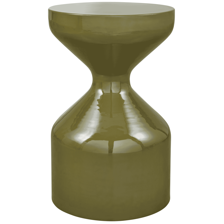 WOOOD Exclusive Bijzettafel 'Floyd' 30cm, kleur Groen afbeelding 1