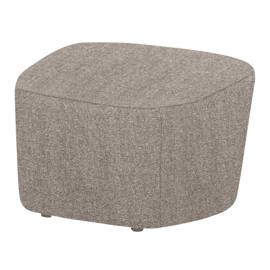 vtwonen Hocker 'Lofty' Geweven stof, kleur Naturel vtwonen Hocker 'Lofty' Geweven stof, kleur Naturel afbeelding 1