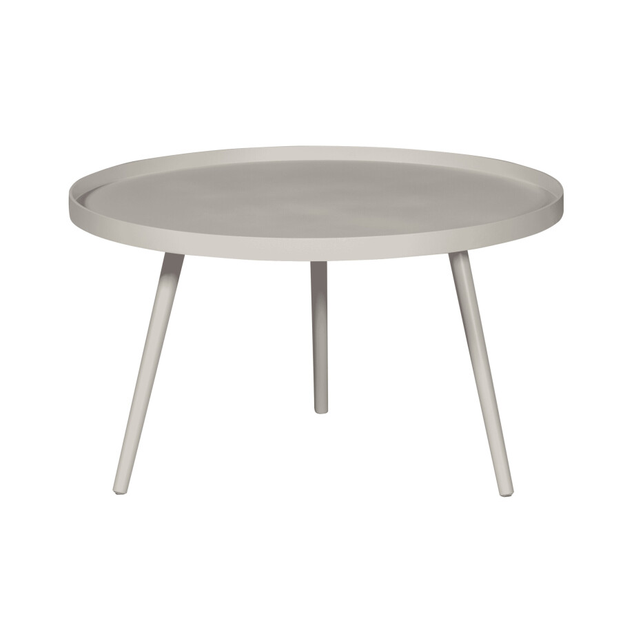 WOOOD Ronde Bijzettafel 'Mesa' Ø78cm, kleur Zand afbeelding 1