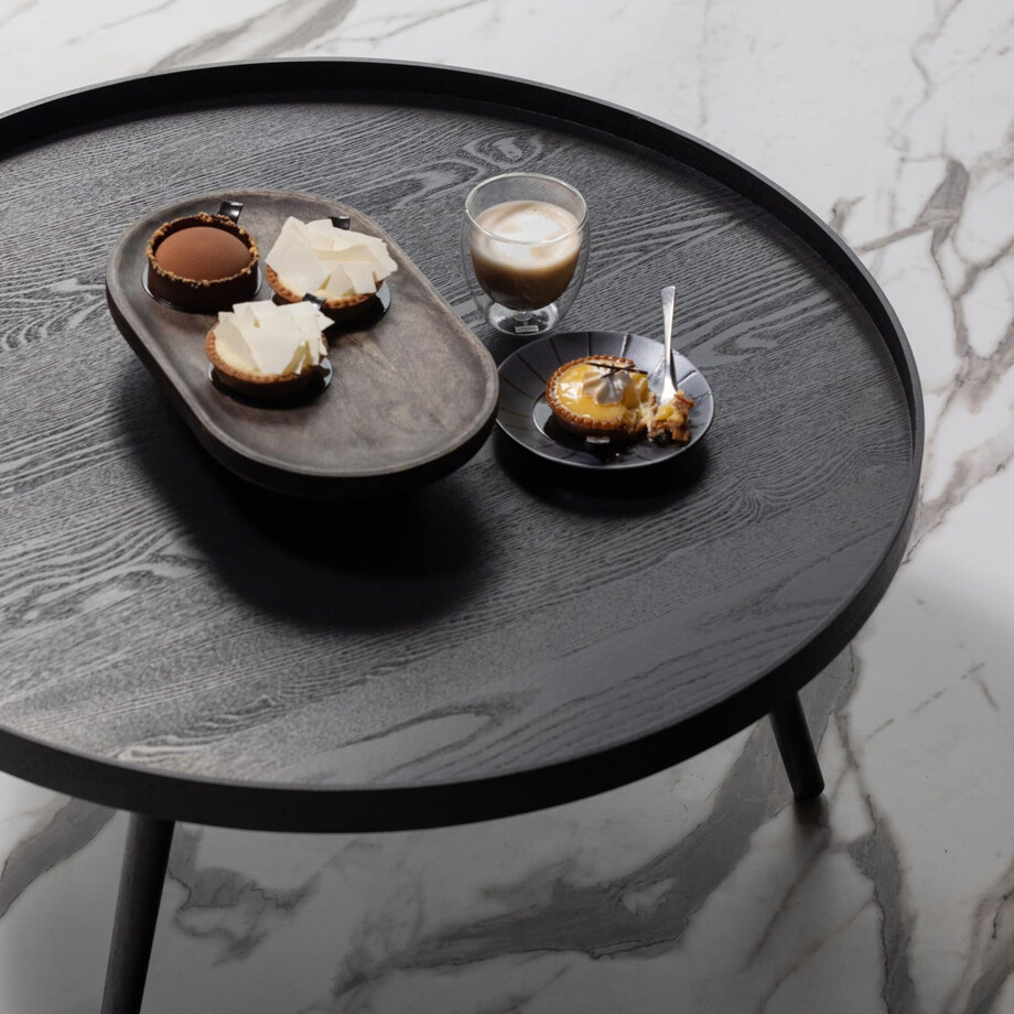 WOOOD Salontafel 'Mesa' 78cm, kleur Zwart WOOOD Salontafel 'Mesa' 78cm, kleur Zwart afbeelding 1