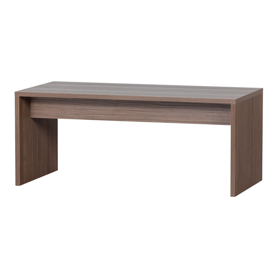 WOOOD Salontafel 'Freeke' Notenfineer, 91 x 45cm afbeelding 