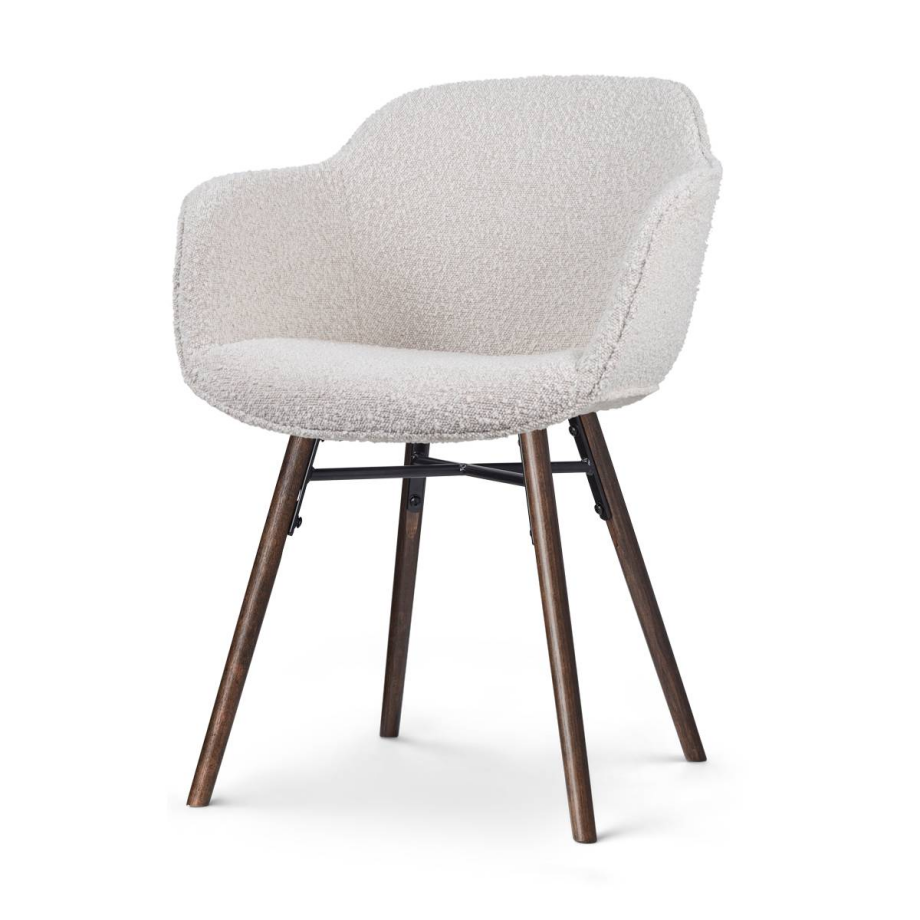Eetkamerstoel Nena-Otis bouclé | Nolon afbeelding 1