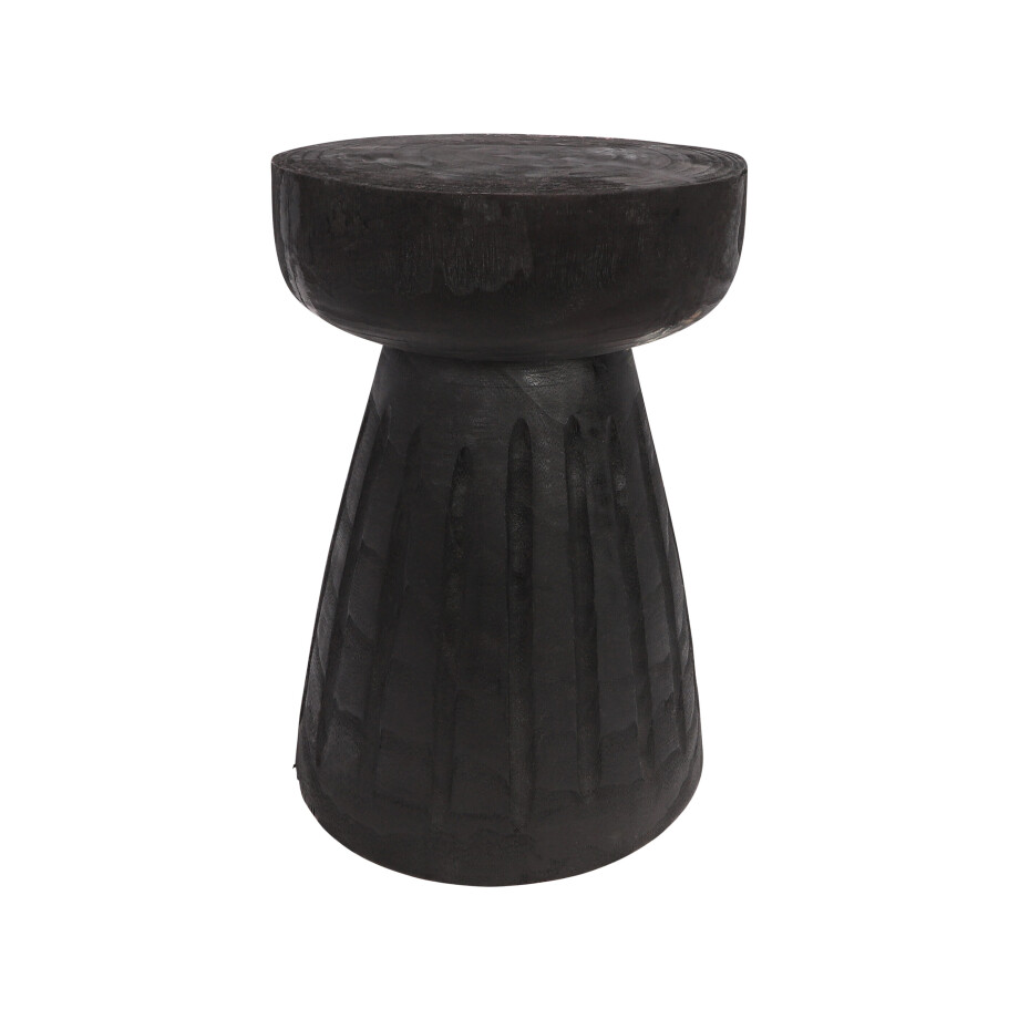 WOOOD Krukje 'Borre' kleur Zwart, Ø28cm WOOOD Krukje 'Borre' kleur Zwart, Ø28cm afbeelding 1