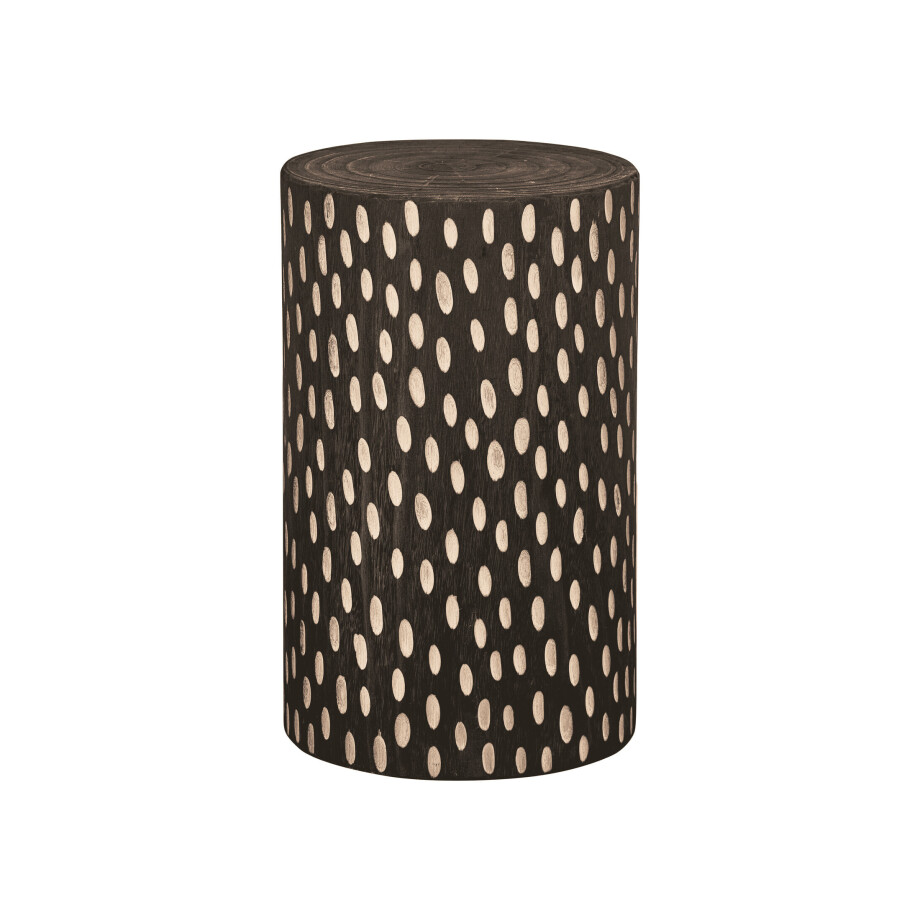 WOOOD Kruk/Bijzettafel 'Perry' Paulowniahout afbeelding 1