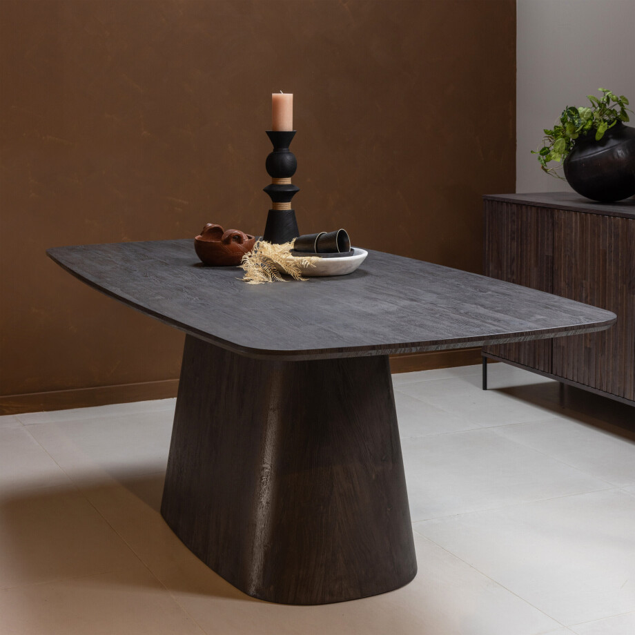 WOOOD Eettafel 'Leah' MDF, 200 x 105cm WOOOD Eettafel 'Leah' MDF, 200 x 105cm afbeelding 1