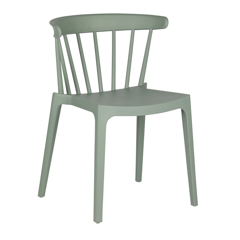WOOOD Tuin / Eetkamerstoel 'Bliss' kleur Lichtgroen afbeelding 1