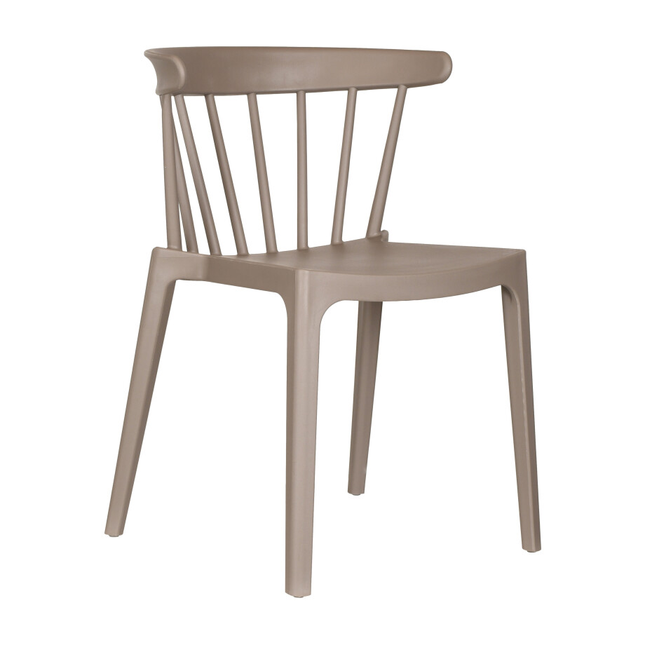 WOOOD Tuin / Eetkamerstoel 'Bliss' kleur Taupe WOOOD Tuin / Eetkamerstoel 'Bliss' kleur Taupe afbeelding 1