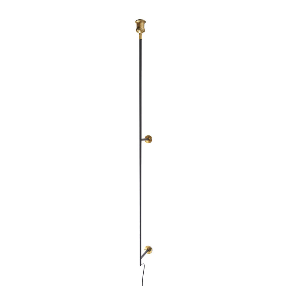 Rivièra Maison Wandlamp 'Hoxton' 135cm, kleur Zwart afbeelding 1