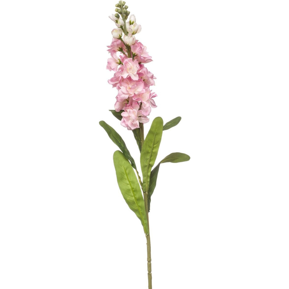 Emerald - Kunstbloem Violier 80cm roze - Kunstplant voor binnen Emerald - Kunstbloem Violier 80cm roze - Kunstplant voor binnen afbeelding 1