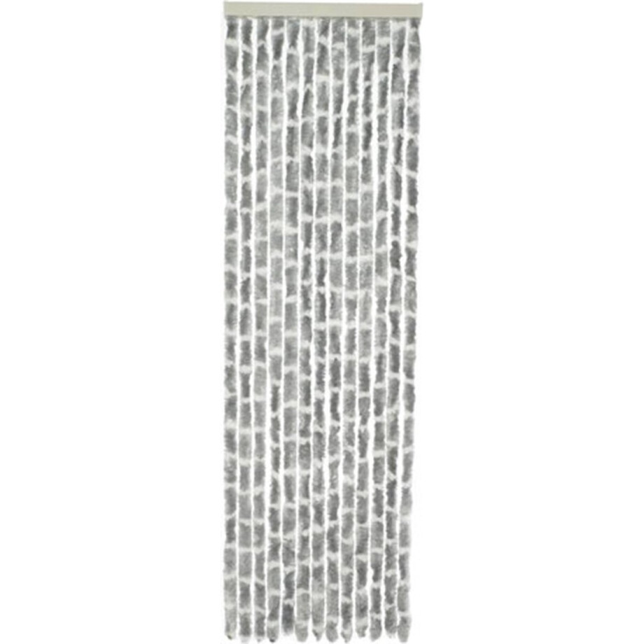 Travellife-Vliegengordijn-Chenille-Stripe-185x56-cm-grijs-en-wit Travellife-Vliegengordijn-Chenille-Stripe-185x56-cm-grijs-en-wit afbeelding 1