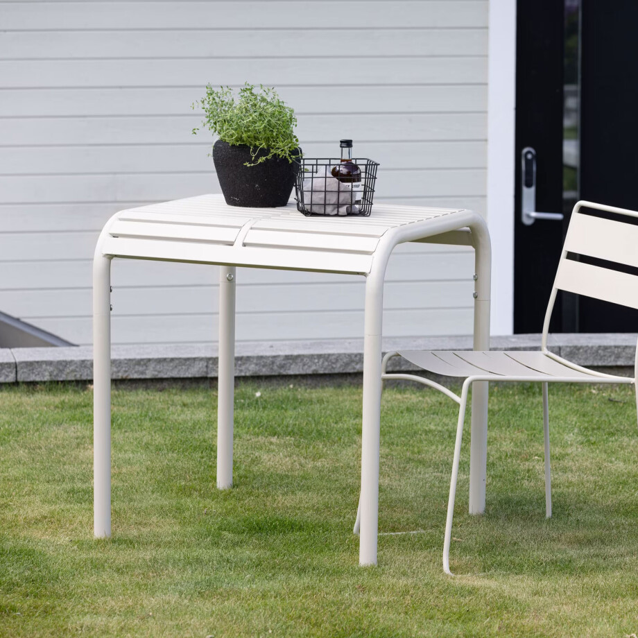 Nohr Outdoor Bistrotafel 'Jackelin' 70 x 70cm, kleur Beige afbeelding 1