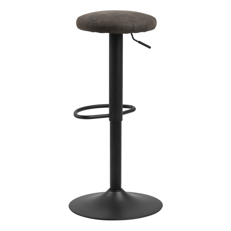 Bendt Barkruk 'Inger' (zithoogte 62-82cm), kleur Antraciet Bendt Barkruk 'Inger' (zithoogte 62-82cm), kleur Antraciet afbeelding 1