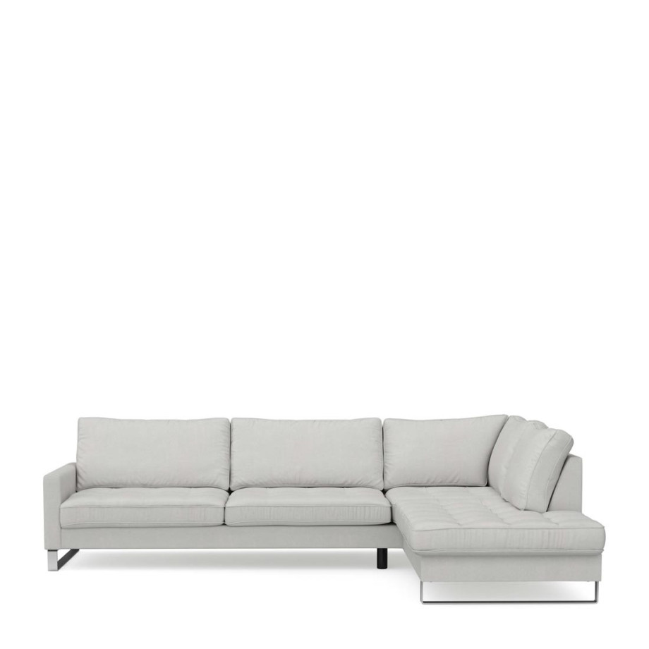 Chaise Longue Bank Rechts West Houston, Ash Grey afbeelding 1