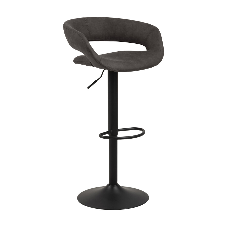 Bendt Barkruk 'Pia' (zithoogte 59-80cm), kleur Antraciet Bendt Barkruk 'Pia' (zithoogte 59-80cm), kleur Antraciet afbeelding 1