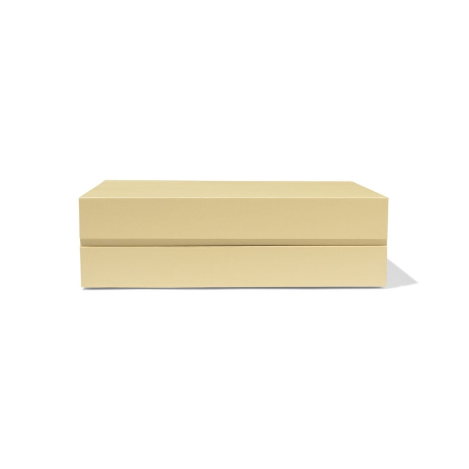 HEMA HEMA Doos Met Magnetische Deksel A4 Karton Wit afbeelding 