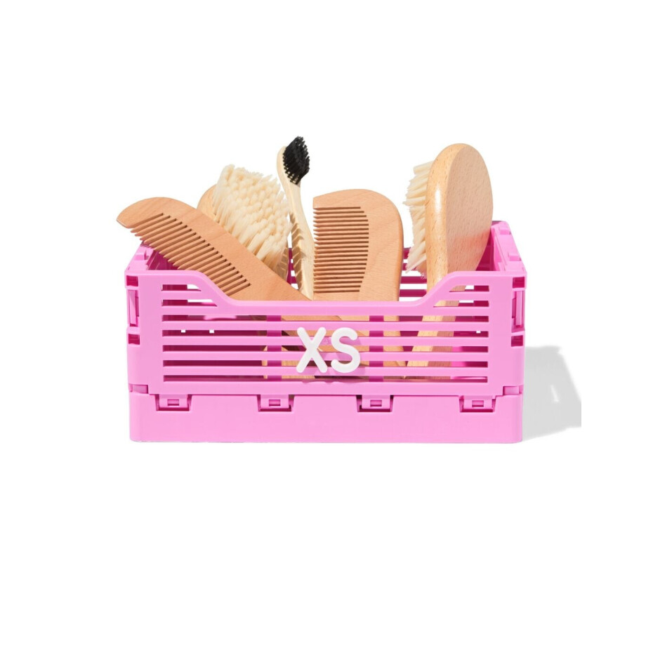 HEMA HEMA Klapkrat Letterbord Recycled Roze (roze) HEMA HEMA Klapkrat Letterbord Recycled Roze (roze) afbeelding 1