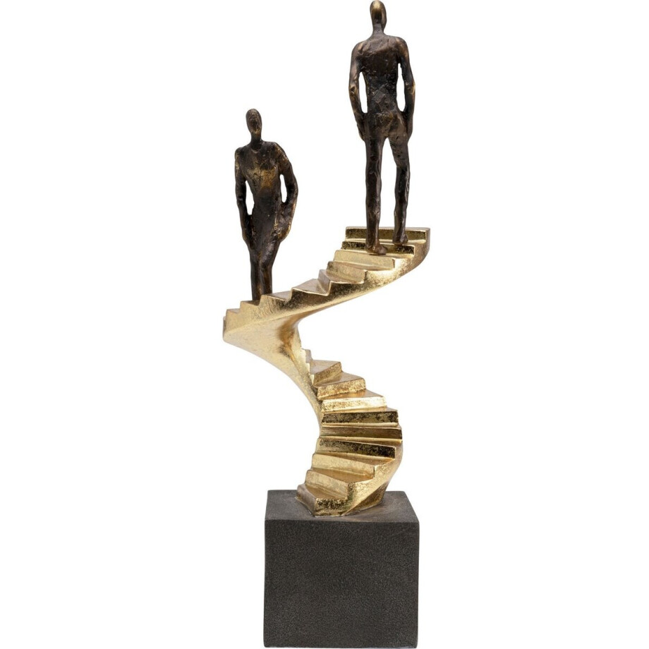 Woonaccessoires gouden trap duo Kare Design afbeelding 1