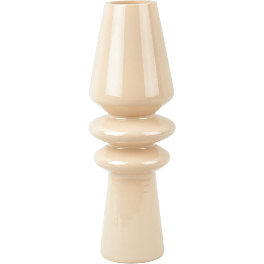 Present Time Vaas Sparkle Cone - Zandbruin - Ø9cm - Scandinavisch,Modern Present Time Vaas Sparkle Cone - Zandbruin - Ø9cm - Scandinavisch,Modern afbeelding 1