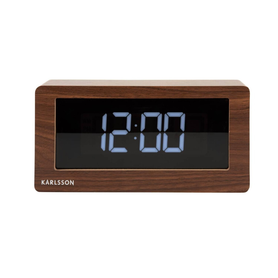 Tafelklok Boxed LED | KARLSSON afbeelding 1