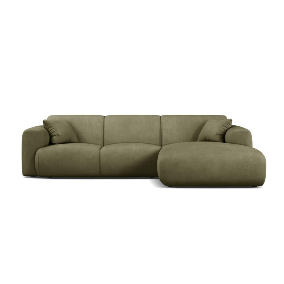 Hoekbank Molino rechts chenille | Micadoni Home afbeelding 1