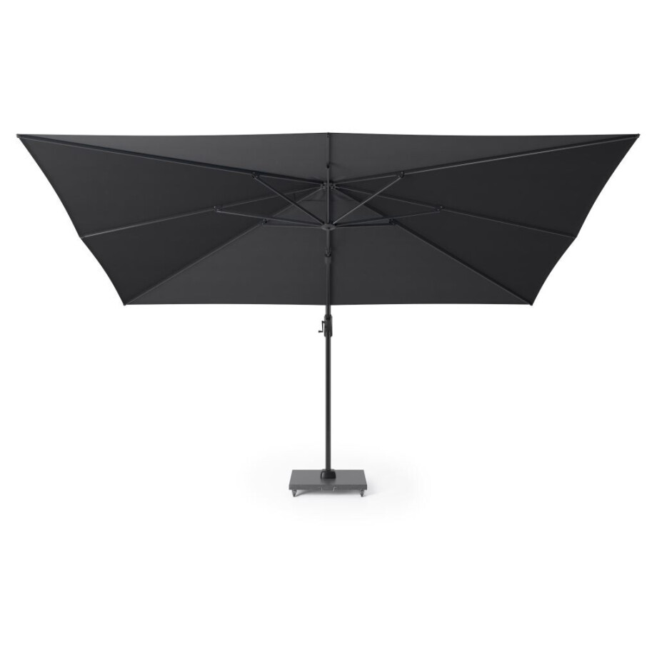 Platinum Zweefparasol Challenger Premium T1 Faded Black 400 x 300 cm afbeelding 1