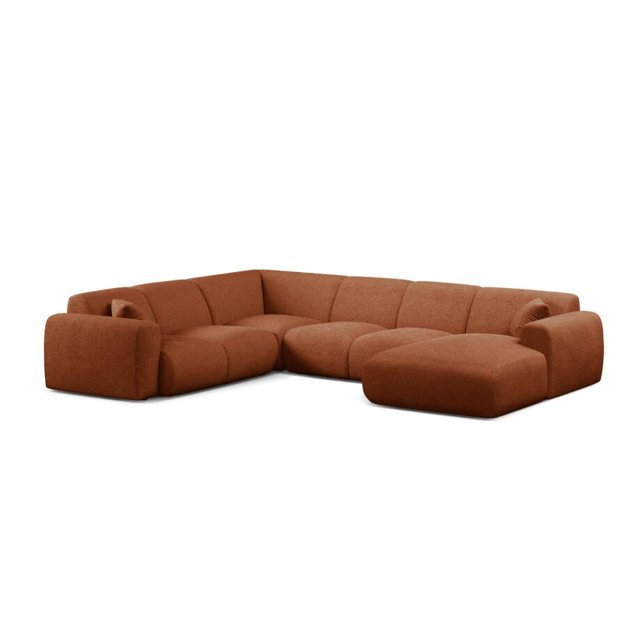 Modulaire hoekbank Molino links bouclé | Micadoni Home Modulaire hoekbank Molino links bouclé | Micadoni Home afbeelding 1