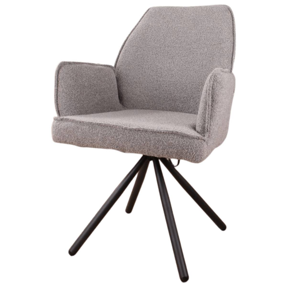 Eetkamerstoel Lucio bouclé | DS4U Eetkamerstoel Lucio bouclé | DS4U afbeelding 1
