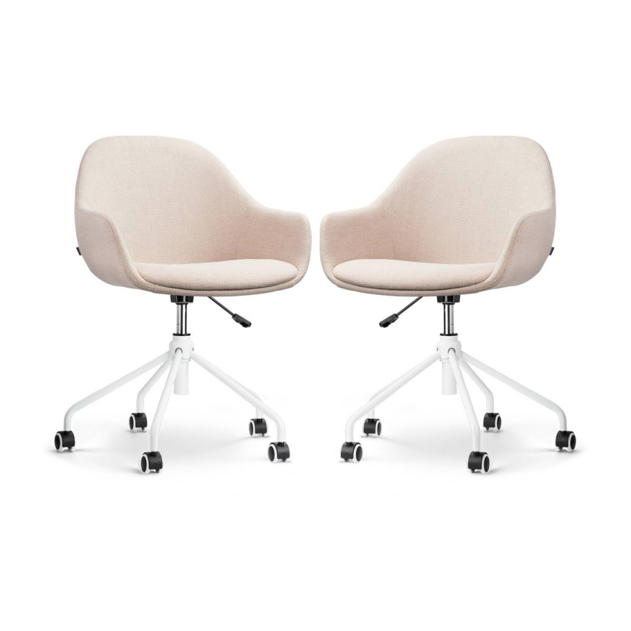 Set van 2 bureaustoelen Nout-Mae | Nolon afbeelding 1