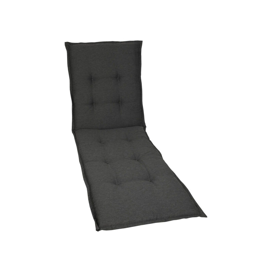 GO-DE Textil Tuinkussen (Stoelkussen voor een ligbed, Antraciet) GO-DE Textil Tuinkussen (Stoelkussen voor een ligbed, Antraciet) afbeelding 1