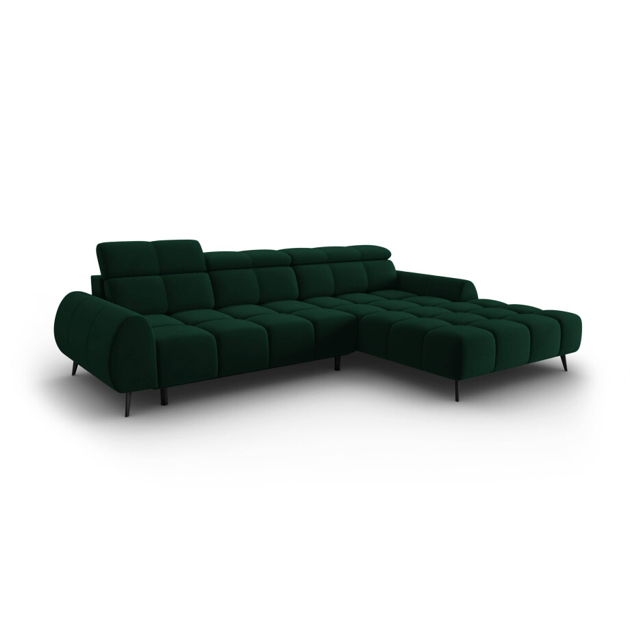 4-zits hoekbank Alyse velvet rechts | Micadoni Limited Edition afbeelding 1