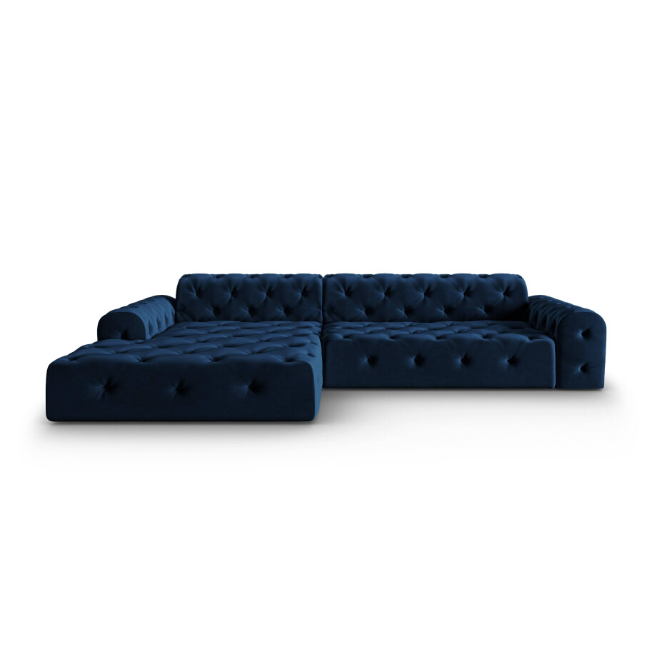 4-zits hoekbank Candice velvet links | Micadoni Limited Edition afbeelding 1