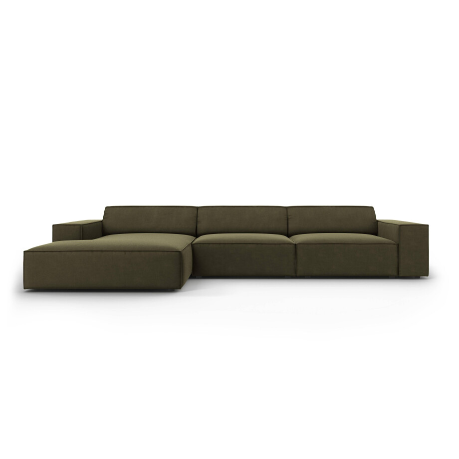 4-zits hoekbank Jodie velvet links | Micadoni Limited Edition afbeelding 1