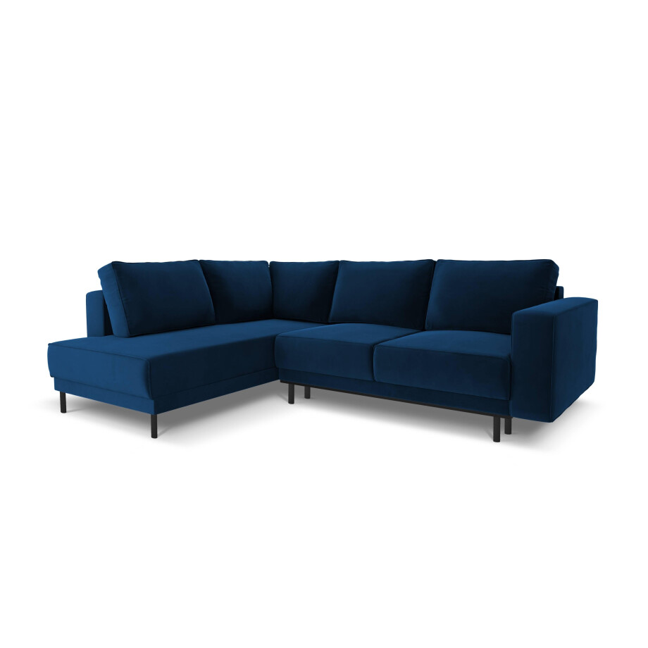 4-zits hoekslaapbank Caro velvet links | Micadoni Limited Edition afbeelding 1