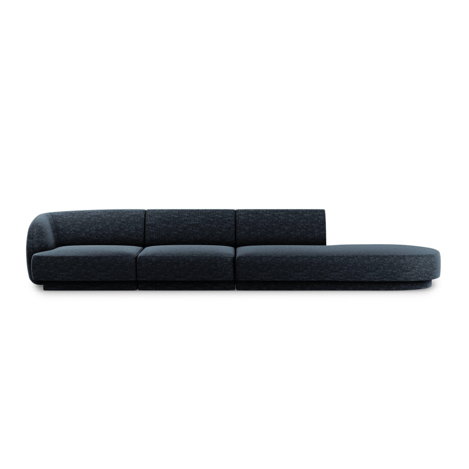 4-zitsbank Miley rechts-open chenille | Micadoni Limited Edition afbeelding 1