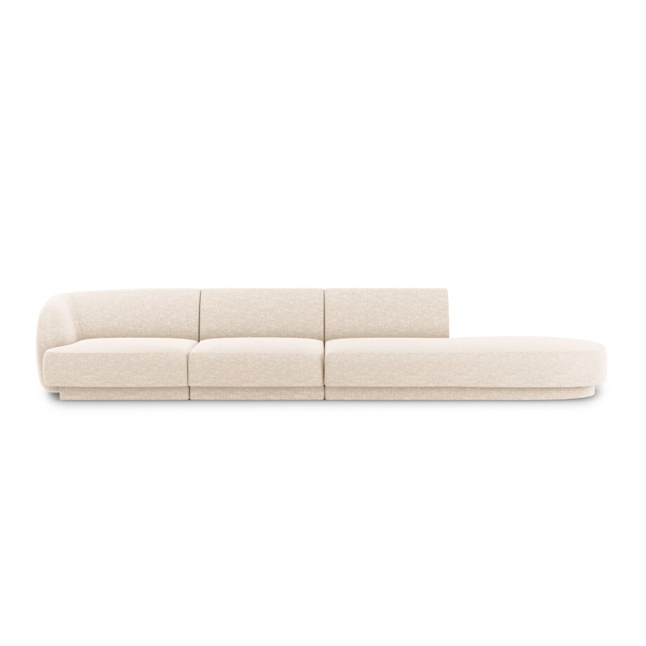 4-zitsbank Miley rechts-open chenille | Micadoni Limited Edition afbeelding 1