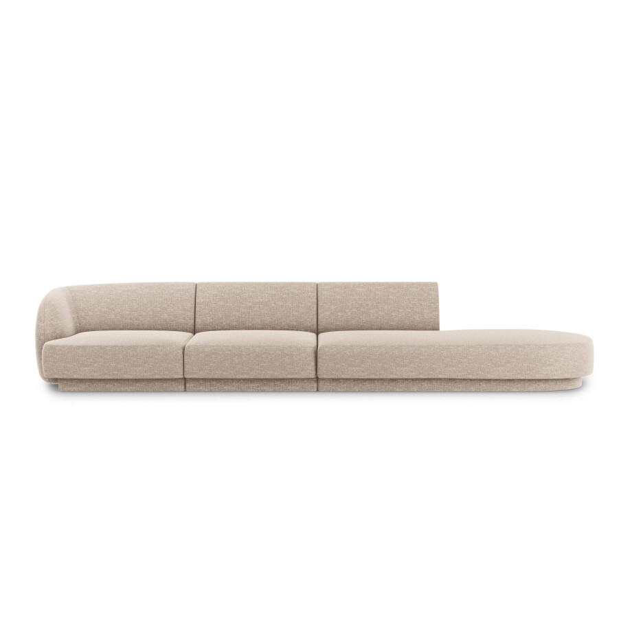 4-zitsbank Miley rechts-open chenille | Micadoni Limited Edition afbeelding 1