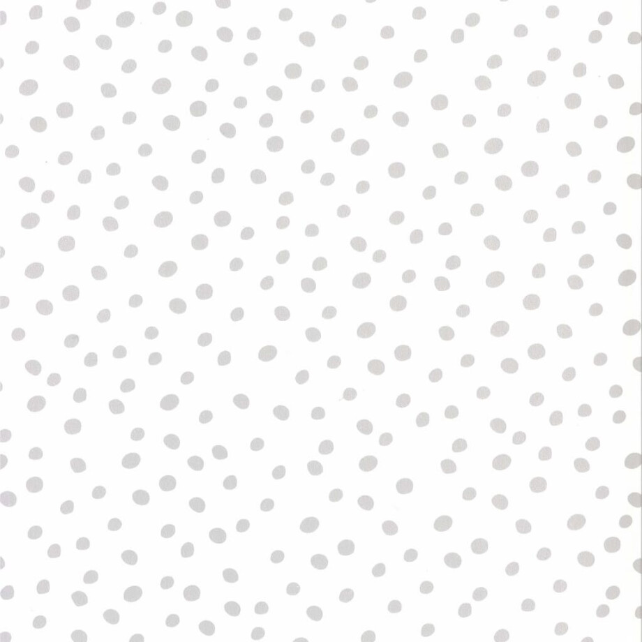 Noordwand Behang Fabulous World Dots wit en grijs afbeelding 1