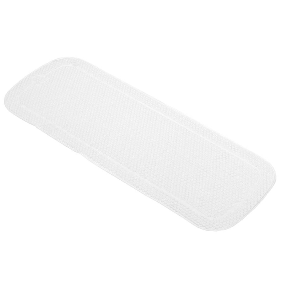 Kleine Wolke Badmat anti-slip Samoa 36x92 cm wit afbeelding 1