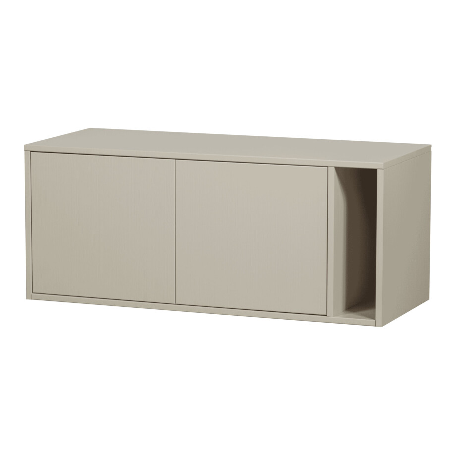 vtwonen TV-meubel 'Settle Down' Grenenhout, 108cm, kleur Dust vtwonen TV-meubel 'Settle Down' Grenenhout, 108cm, kleur Dust afbeelding 1