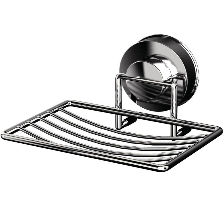 RIDDER Douchezeepbakje 13x12x7,7 cm chroom 12040100 afbeelding 1