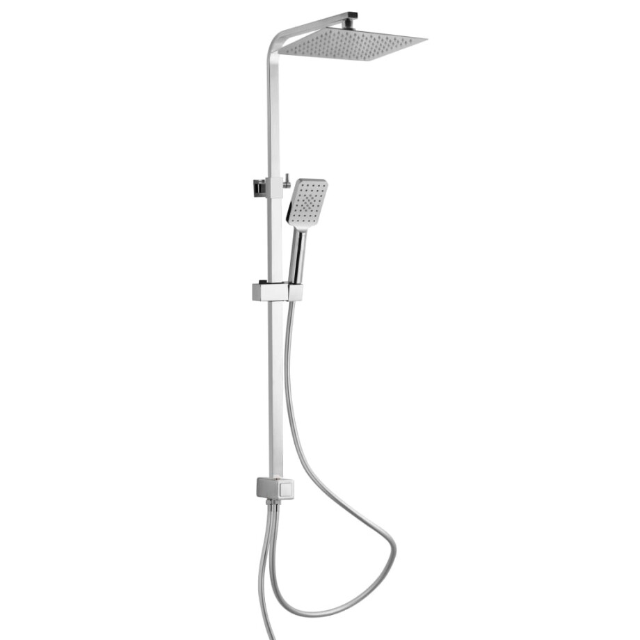 SCHÜTTE Regendoucheset SILVER RAIN chroomkleurig afbeelding 1