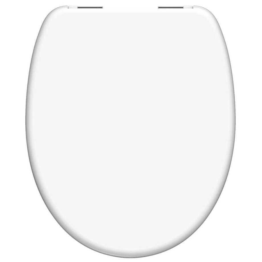SCHÜTTE Toiletbril met soft-close WHITE duroplast afbeelding 1