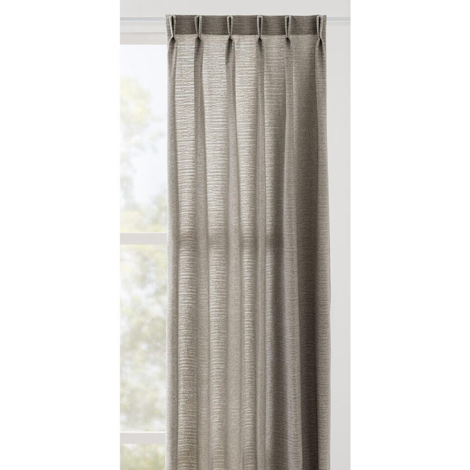 Leen Bakker - Gordijnstof Gina Lichtdoorlatend - Ecru - Polyester - Crème - B140 Cm Leen Bakker - Gordijnstof Gina Lichtdoorlatend - Ecru - Polyester - Crème - B140 Cm afbeelding 1