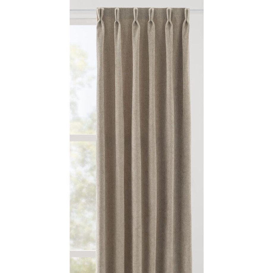 Leen Bakker - Gordijnstof Susan Lichtdoorlatend - Ecru - Polyester - Crème - B140 Cm Leen Bakker - Gordijnstof Susan Lichtdoorlatend - Ecru - Polyester - Crème - B140 Cm afbeelding 1