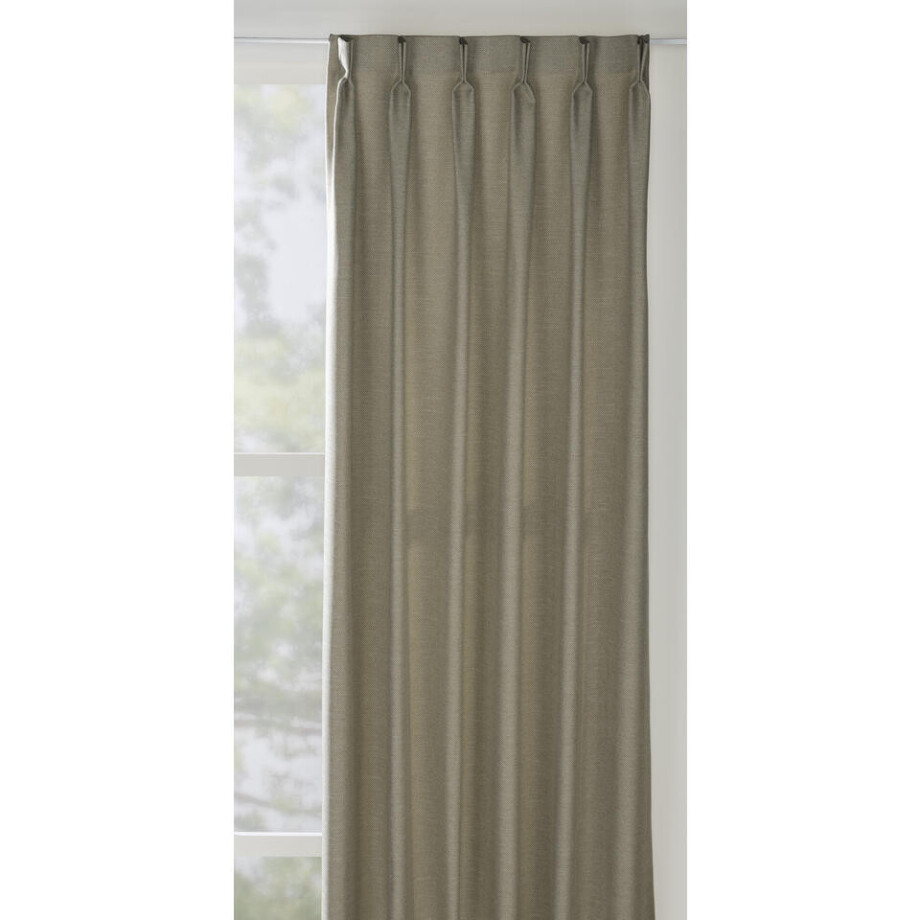 40% korting - Leen Bakker - Gordijnstof Luna Transparant - Kiezel - Gerecycled Kunststof/Viscose/Polyester - Beige#Grijs - B150 Cm 40% korting - Leen Bakker - Gordijnstof Luna Transparant - Kiezel - Gerecycled Kunststof/Viscose/Polyester - Beige#Grijs - B150 Cm afbeelding 1