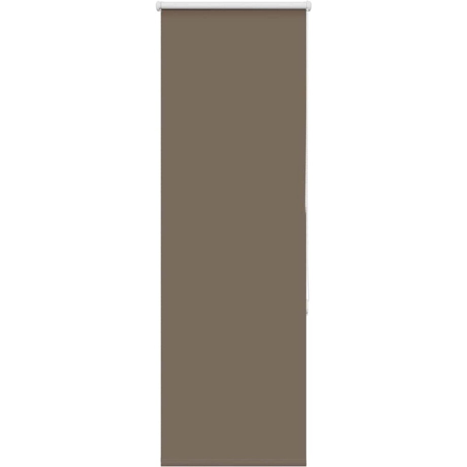 vidaXL - Rolgordijn - verduisterend - koffie - 45x175 - cm - stofbreedte - 40,7 - cm afbeelding 1