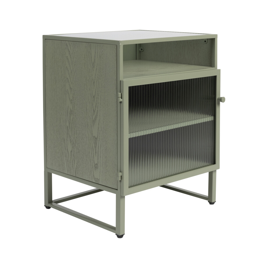 ZILT Nachtkastje 'Lislie' 45 x 38cm, kleur Groen afbeelding 